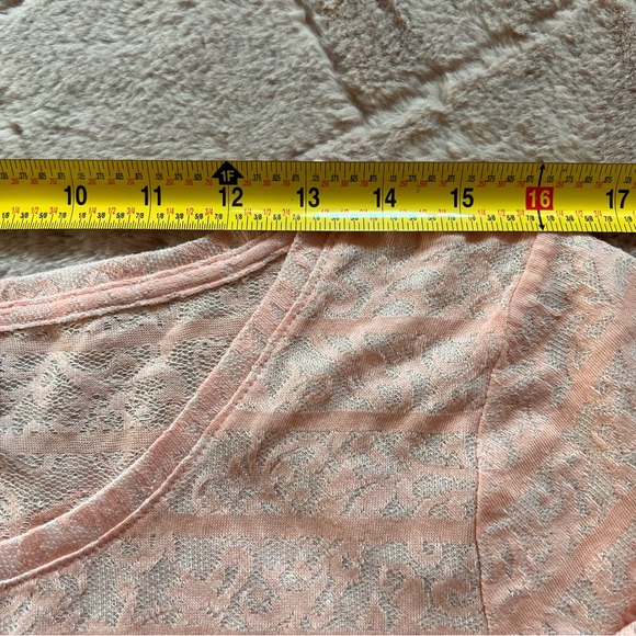 NWT Mudd Pink Lace Shirt Size Large Early 2000s - Picture 9 of 11